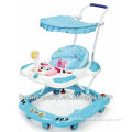 X201 BLUE MUSIC 8WHEELS TOYS HOT SALE TWO BRAKES OF BABY WALKER